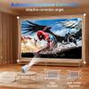 Mini Projector with WiFi and Bluetooth, Built-in App Smart Portable Projector 4K Support, Auto Keystone 180 Rotatable, Android 13 OS, Compatible with Smartphone/Laptop/TV Stick/HDMI/USB view 4