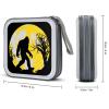 Bigfoot Sasquatch Full Moon CD Case DVD Holders Wallet Hard Plastic Storage Binder 40 Capacity view 2