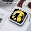 Bigfoot Sasquatch Full Moon CD Case DVD Holders Wallet Hard Plastic Storage Binder 40 Capacity view 4