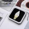 Ice Cream Cone CD Case DVD Holders Wallet Hard Plastic Storage Binder 40 Capacity view 4