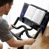 Agatige Treadmill Tablet Holder, Clear Acrylic Lightweight Exercise Bike Book Holder Treadmill Book Rack Reading Rack for Elliptical Trainers Stair Steppers (Black) view 3