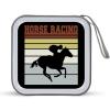 Vintage Horse Racing Team CD Case DVD Holders Wallet Hard Plastic Storage Binder 40 Capacity view 1