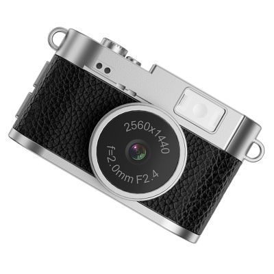 ANGESHA 2K Digital Camera with High Clearly Video Durability Alloy Body Shockproof Design Compactly for Students