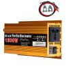 1800W DC to AC Power Inverter, 12V/24V Input, 110V/120V 220V/240V Output, Pure Sine Wave Inverter for Car, Solar, Backup Power, 50Hz/60Hz (12V to 110V) view 1
