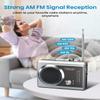 Cassette Player Recorder, Retro AM/FM Radio, Portable Cassette Audio Player Speaker Device with Built-in Speaker&Mic, Reverse Recording view 4