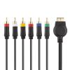 1.8m Component Cable for Game Console Delivers Clear 1080P Video and Auditory Transmission with ABS Housing view 1