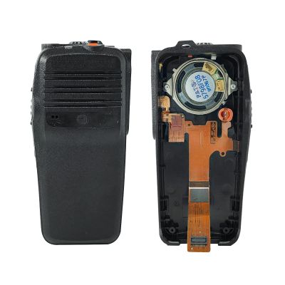 Front Housing Case with Speaker for Motorola XPR6350 XPR6380 DP3400 | PMLN4922 Replacement Repair Kit with Volume & Channel Knobs