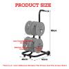 Adjustable Spool Holder,Turntable Wire Management Cable Roller Stand,for Efficient Cord & Paracord Dispensing in Factory(4 trays) view 2