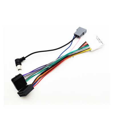 Car Radio Wiring Harness 20P Head Unit ISO Connector Antenna Plug Cable Adapter Compatible with Nissan Qashqai J10 Versa Cube Sentra X-Trail