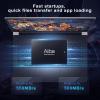 Aiibe 2TB Internal Solid State Drive SATA III SSD 2TB 2.5 SSD Drive Internal Up to 550MB/s for Computer Laptop (Black) view 3