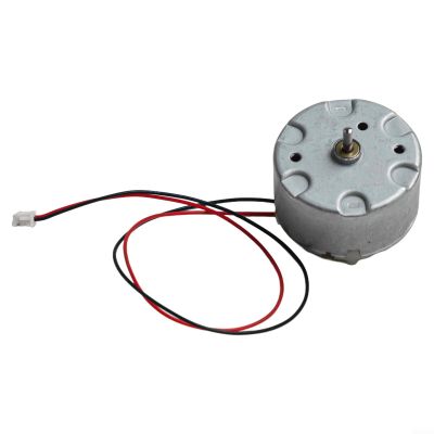 DC Motor 3V-6V 5650RPM High Speed Small Metal Motor 32mm Diameter for Solar Experiments, Reversible Polarity, Compatible with/for DVD Players