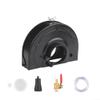 Metal Angle Grinder Shield Set with Water - Black Protective Cover for Grinder, Compatible with Angle Grinders and Polishers, 140mm Safety Cover with Copper Valve & view 1