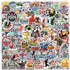 100PCS Soccer Stickers for Men Fans, 2026 World Cup Stickers Vinyl Football Decals for Water Bottle, Scrapbook, Phone Case, Soccer Fan Decor Sports Party Supplies view 1