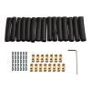 Underground Wire Splice Kit, 60 Amp Weatherproof Wire Connector for 12 AWG, Outdoor Electrical Splice with Shrink Tubes and Screws, Includes Wrench, 15-Piece Set view 2