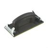 Sandpaper Holder for Wall Sanding, Woodworking Hand Sander with Sponge Pad and Plastic Handle, Manual Abrasive Backing Plate for Grinding and Polishing, 180mm x 85mm view 2