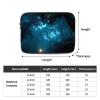 10 Inch Portable And Shockproof Laptop Bag With Unique Astral Glow Print, For Work, University, And Commuting view 4