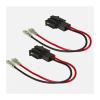 2pcs Auto Speaker Adaptor Cable Compatible with Audi A4 A6 Q5 Q7 R8 TT Wire Harness Adapter Connector Compatible with Seat Exeo 2008-2013 view 3