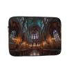 12 Inch Portable And Shockproof Laptop Bag With Unique Solemn Church Print, For Work, University, And Commuting view 1