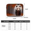 10 Inch Shockproof Laptop Bag, Full Width Wild Fury Print Handbag Suitable For Business And Daily Use view 4