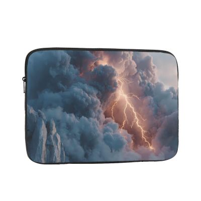 10 Inch Portable And Shockproof Laptop Bag With Unique Nebula Blaze Print, For Work, University, And Commuting