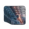 10 Inch Portable And Shockproof Laptop Bag With Unique Nebula Blaze Print, For Work, University, And Commuting view 2