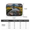 12 Inch Portable And Shockproof Laptop Bag With Unique Rapeseed Fields Print, For Work, University, And Commuting view 4