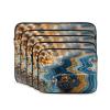 10 Inch Shockproof Laptop Bag, Full Width Golden City Print Handbag Suitable For Business And Daily Use view 2