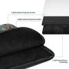10 Inch Shockproof Laptop Bag, Full Width Golden City Print Handbag Suitable For Business And Daily Use view 3