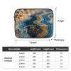 10 Inch Shockproof Laptop Bag, Full Width Golden City Print Handbag Suitable For Business And Daily Use view 4