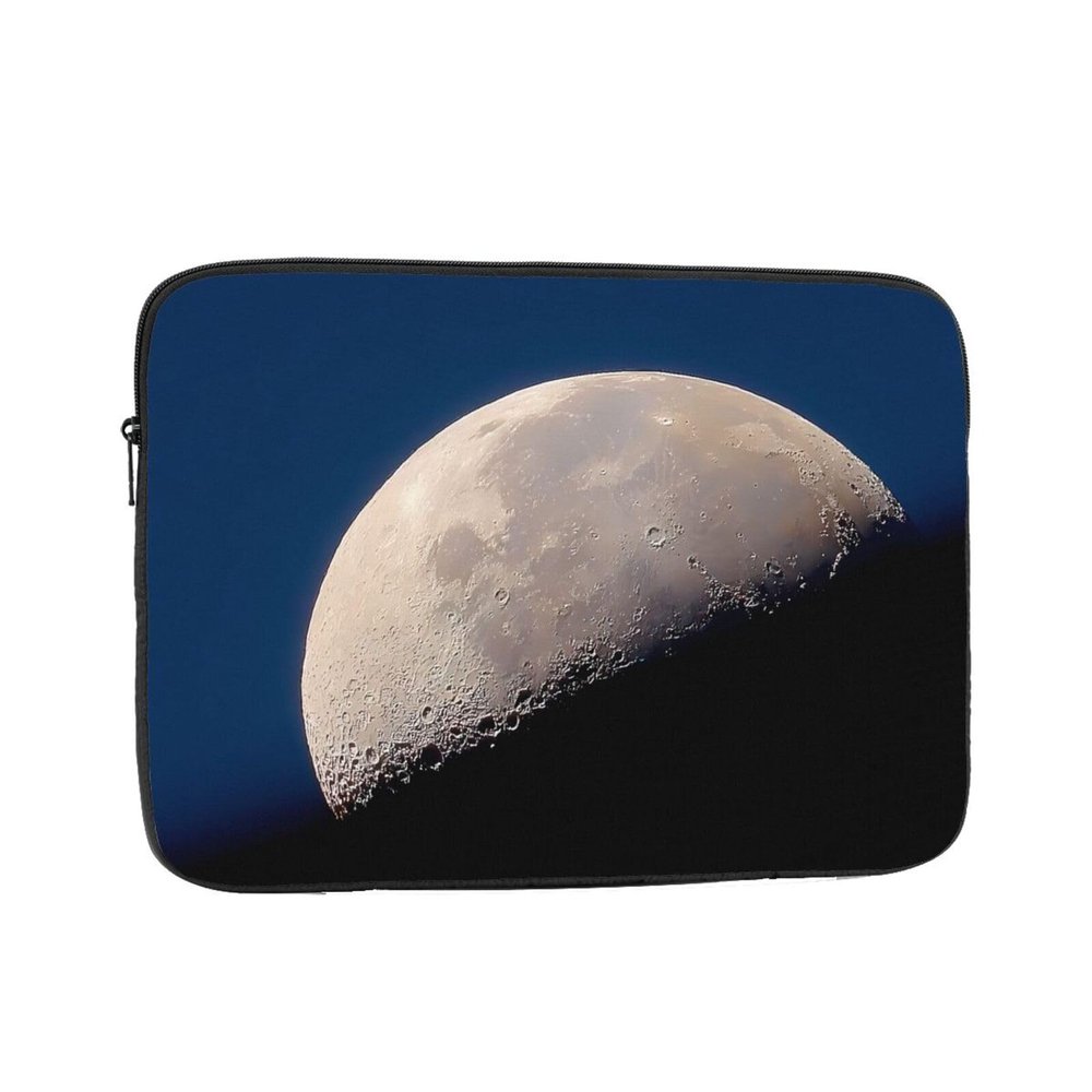 10 Inch Portable And Shockproof Laptop Bag With Unique Half Moon Print, For Work, University, And Commuting