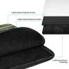 15 Inch Shockproof Laptop Bag, Full Width Transparent Butterfly Print Handbag Suitable For Business And Daily Use view 3