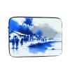 15 Inch Portable And Shockproof Laptop Bag With Unique Silent Town Print, For Work, University, And Commuting view 1