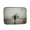10 Inch Portable And Shockproof Laptop Bag With Unique Sunset Shores Print, For Work, University, And Commuting view 1