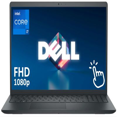 Dell Touchscreen 15.6" Business Laptop Computer, 32GB RAM 1.5TB Storage (1TB SSD+512GB Docking Station Set), Intel Core i7-1355U (10-Core), FHD Display, Windows 11 Home, SageNova Earphones, Black
