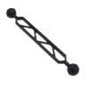8inch Double Ball Head Joint Adapter Extension Arm for Underwater Clamp Mount Scuba Diving Lights Accessory Double Ball Mount view 1