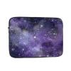 12 Inch Shockproof Laptop Bag, Full Width Purple Space Print Handbag Suitable For Business And Daily Use view 1