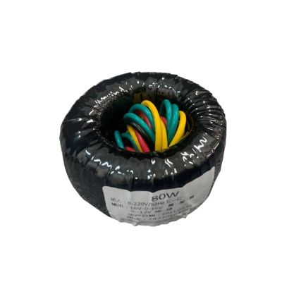 80W All-Copper Wire Ring pre-CD Machine Power Output Double 16V Single 12V Transformer Ring Cow