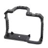 Aluminum Alloy Camera Cage with Cold Shoe & 1/4 3/8 Threads Compatible for Canon EOS 70D 80D 90D, Protective Frame view 1
