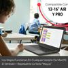 Synerlogic Mac OS Shortcuts Sticker | Keyboard Stickers for macOS | Laminated Vinyl MacBook Cheatsheet for Laptop | MacBook Shortcuts 2026 (Clear/Black/Spanish/5pk) view 4
