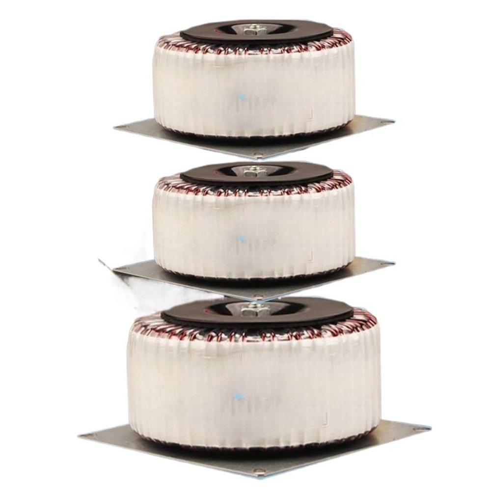 1PCS 100W Dual 12V 15V 18V 20V 22V 24V 28V Fire Bull Toroidal Transformer Power Amplifier Ring(Dual 18V)