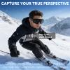 Zigtik 2026 Baseball Glasses with Camera,Running Glasses with Voice Control & Object Recognition, Polarized Sunglasses with Bluetooth Call Designed for Baseball, Outdoor Sports Cycling, Hiking view 3
