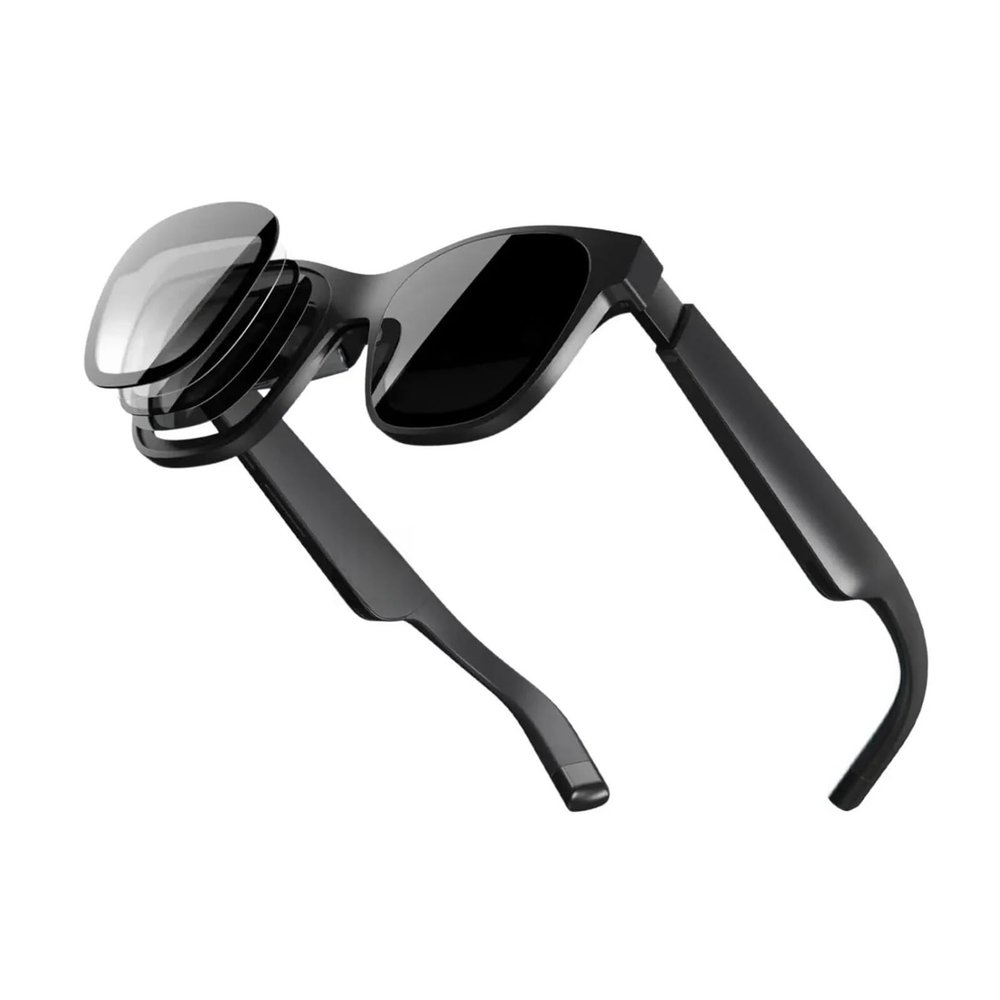 Air 2 Pro Smart AR Glasses with Beam Pro Global Version HD 130 Inches Space Giant Screen Private Cinema Portable 1080p(6G 128G)