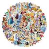 100Pcs Disne Princess Waterproof Stickers  Perfect Gifts for Water Bottles, Laptops, Phones, Guitars & Luggage. view 1