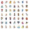 100Pcs Disne Princess Waterproof Stickers  Perfect Gifts for Water Bottles, Laptops, Phones, Guitars & Luggage. view 4