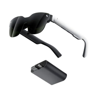 Air 3S AR Glasses Micro OLED Screen Display 3D HD Private Cinema Pocket TV Compatible for Mobile Phone Computer Game Machine(with hdmi)