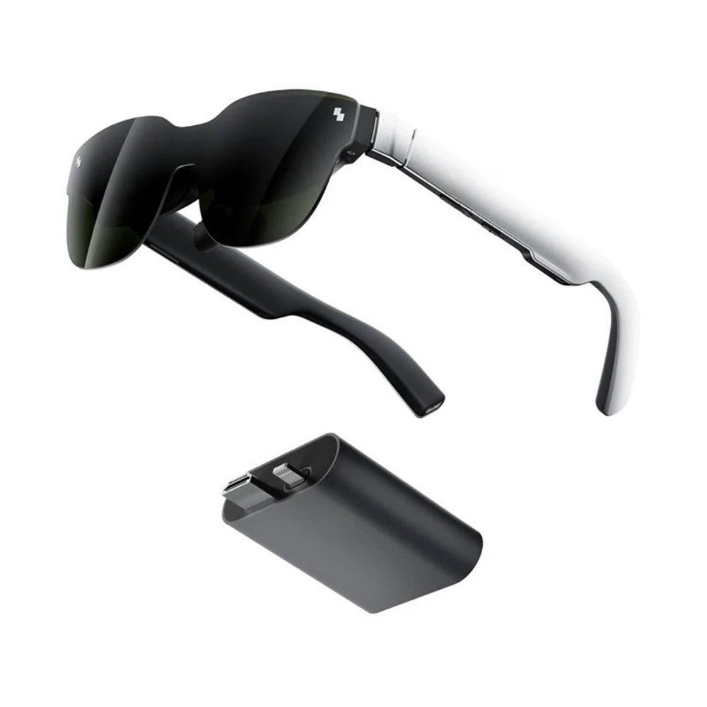 Air 3S AR Glasses Micro OLED Screen Display 3D HD Private Cinema Pocket TV Compatible for Mobile Phone Computer Game Machine(with hdmi)