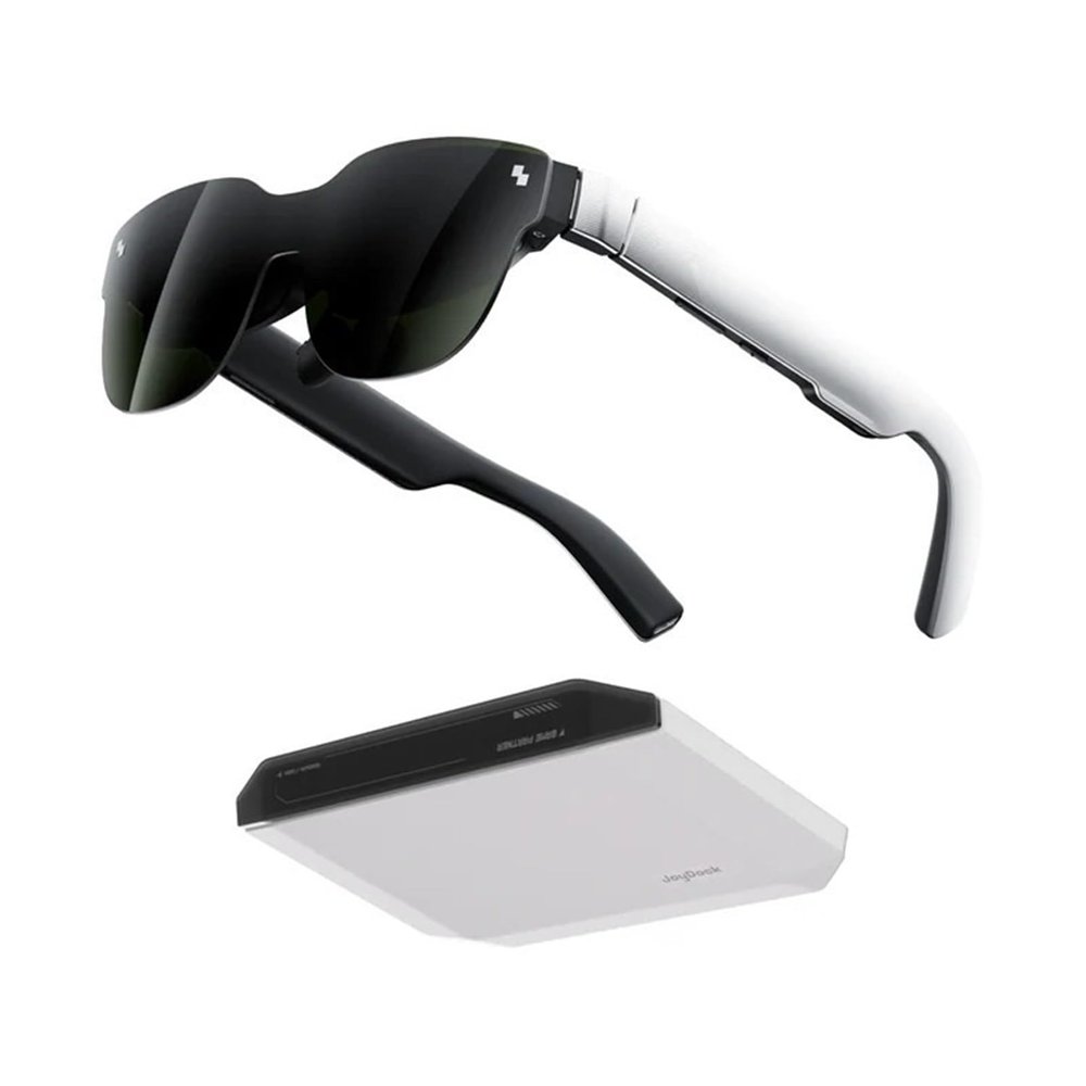 Air 3S AR Glasses Micro OLED Screen Display 3D HD Private Cinema Pocket TV Compatible for Mobile Phone Computer Game Machine(with JoyDock)