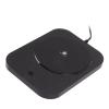 Electric Cup Warmer 3 Gear Temperature Adjustable USB Powered Fast Heating Mug Warmer with Auto Shutoff for Coffee Tea Milk Black 5.9x4.5x0.4in view 2