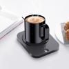 Electric Cup Warmer 3 Gear Temperature Adjustable USB Powered Fast Heating Mug Warmer with Auto Shutoff for Coffee Tea Milk Black 5.9x4.5x0.4in view 4