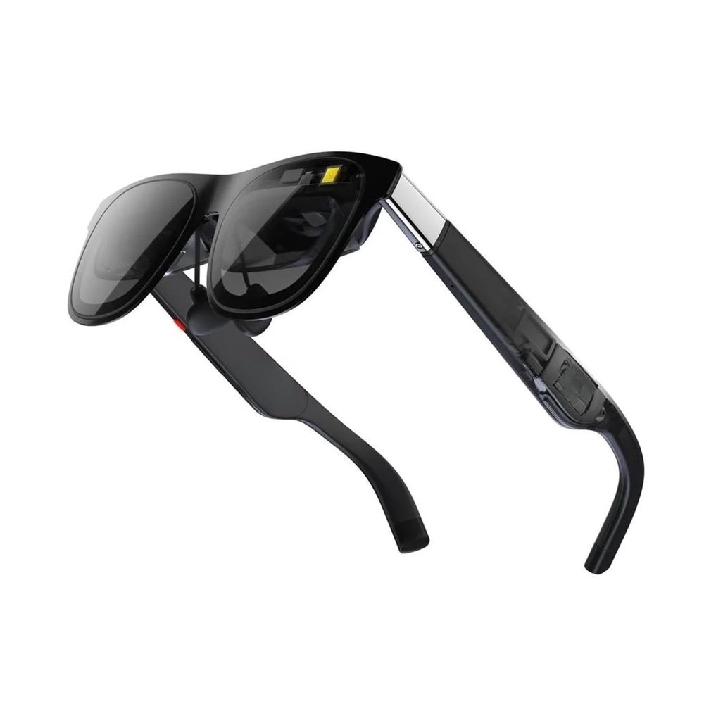 One AR Smart Glasses 477" HD Screen 3DoF Space Hovering 3D Real Glasses Compatible for iPhone Mac Switch PS5 Game Private Cinema